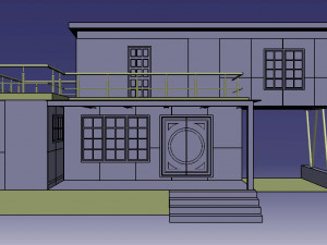 House Plan 3Dプリントモデル