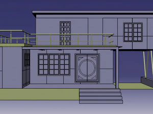 House Plan 3D Print Model