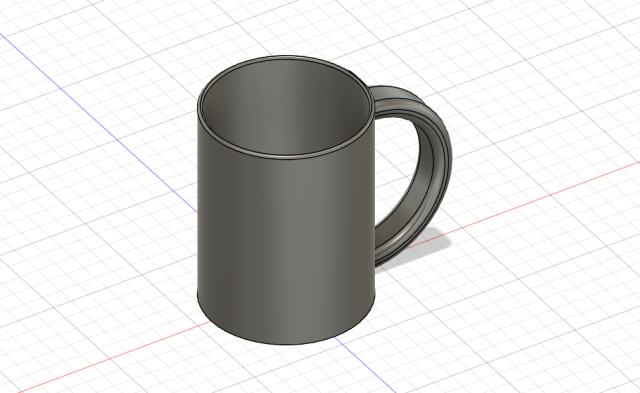 Cup Mug 3D Модель .c4d .max .obj .3ds .fbx .stl .blend