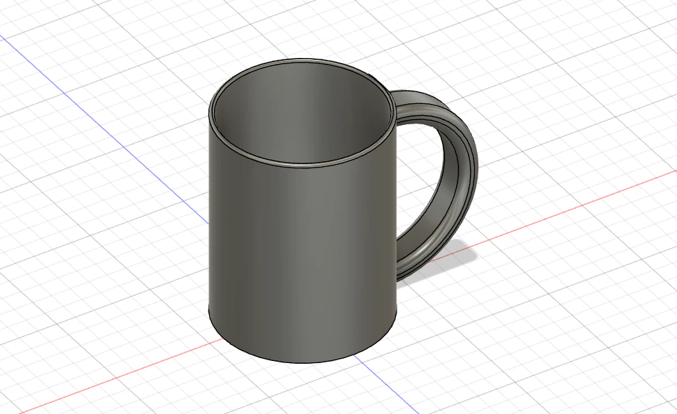 Cup Mug 3D Model .c4d .max .obj .3ds .fbx .stl .blend 