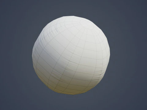 Beach Ball Prop PBR Game-Ready 3D Model