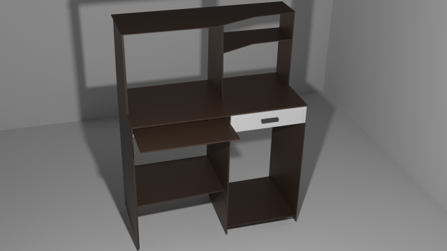 Mesinha de Computador 3D 模型 .c4d .max .obj .3ds .fbx .stl .blend 