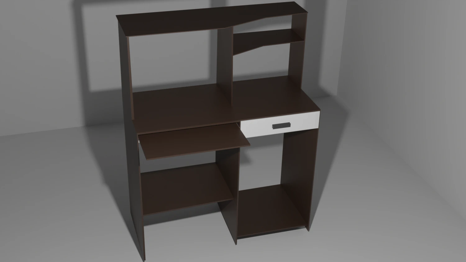 Mesinha de Computador 3D Model .c4d .max .obj .3ds .fbx .stl .blend