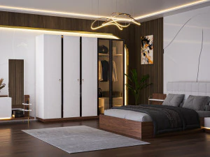 マスターベッドルーム 3Dモデル