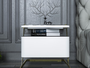Bedside table 3D Модель