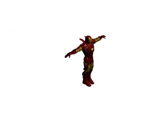 Iron man Modello 3D