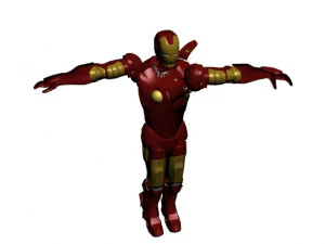 Iron man 3D Model