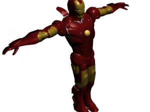 Iron man Modello 3D