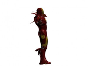 Iron man Modello 3D