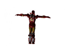 Iron man Modello 3D