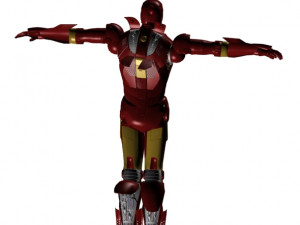 Iron man Modello 3D