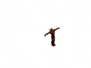 Iron man Modello 3D