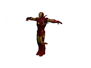 Iron man Modello 3D
