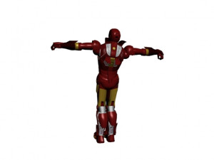 Iron man Modello 3D