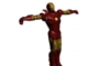 Iron man Modello 3D