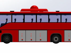 Toy Bus-Car for 3D printing 3D Model