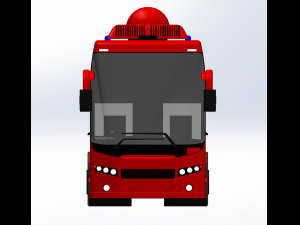 Toy Bus-Car for 3D printing 3D मॉडल