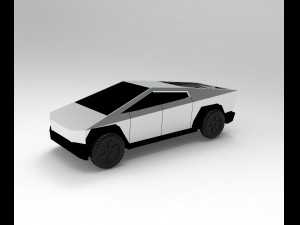 Tesla-Cybertruck for 3D Printing Modèle 3D