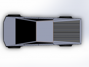 Tesla-Cybertruck for 3D Printing Modèle 3D