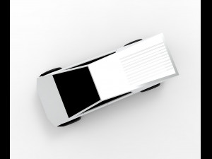 Tesla-Cybertruck for 3D Printing Modèle 3D
