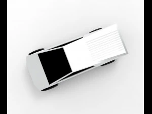 Tesla-Cybertruck for 3D Printing 3D Model