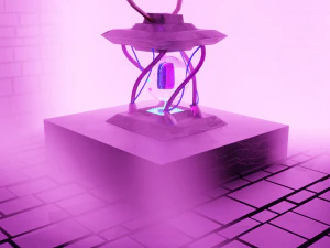 Magic Lamp 3D Model