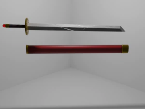 Katana 3D Model