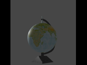 Mundo de Mesa 3D Model