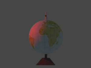 Mundo de Mesa 3D Model