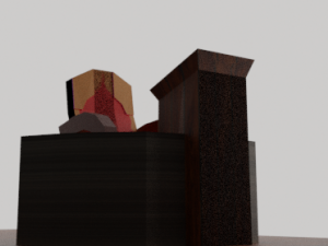 MESA Y SILLA 3D Модель
