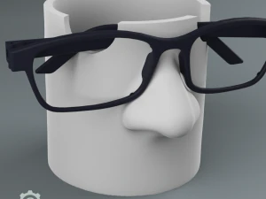 PORTA PENNA E OCCHIALI STL Modello di stampa 3D