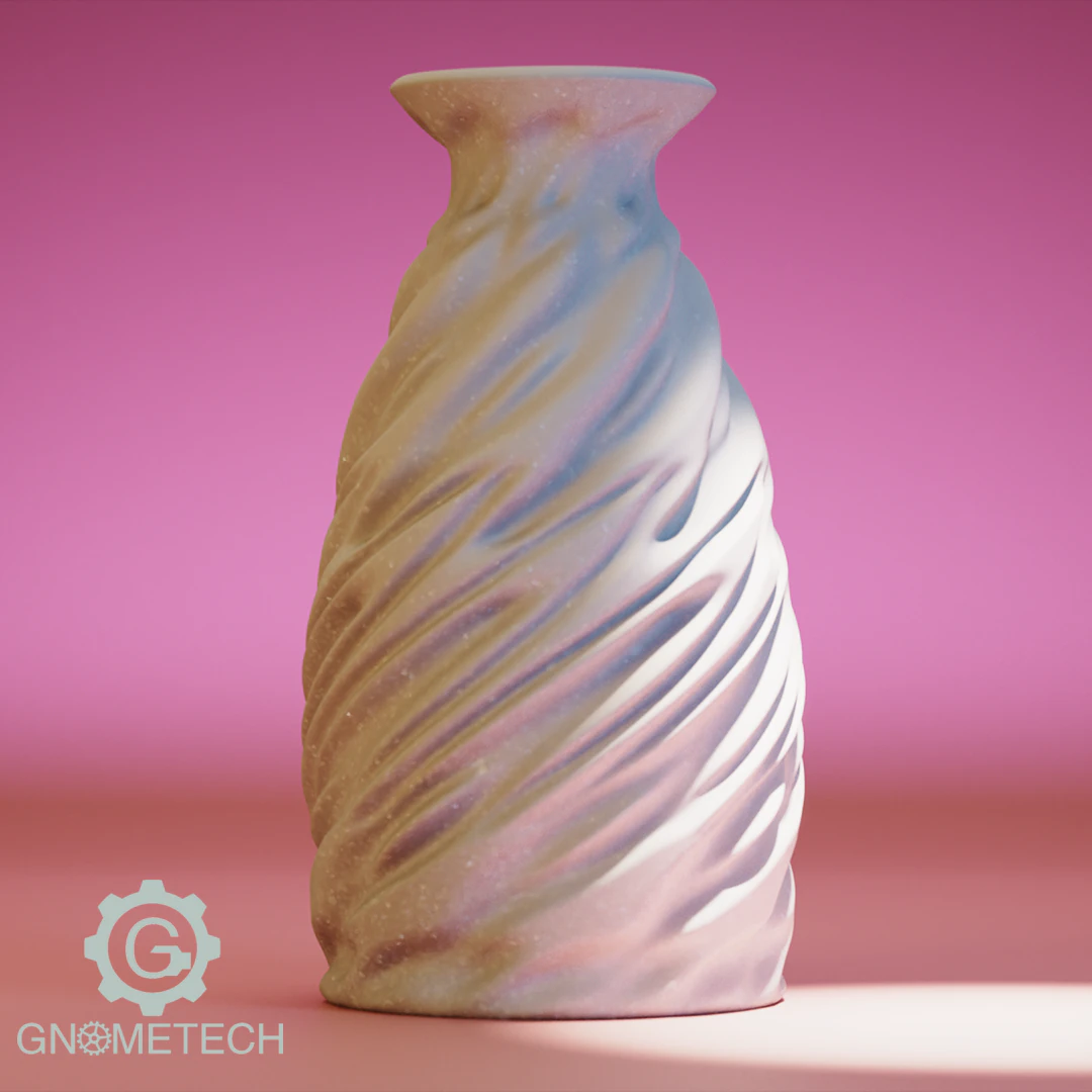 FABRIC VASE 3D Print Model .c4d .max .obj .3ds .fbx .stl .blend