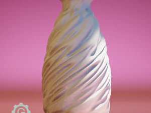FABRIC VASE 3D Print Model