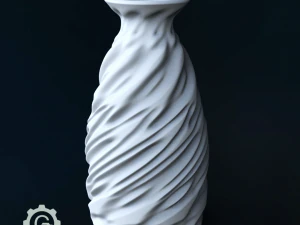 FABRIC VASE 3D Print Model