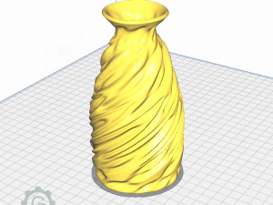FABRIC VASE 3D Print Model