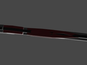 KatanaDragonRedBlak 3D 模型