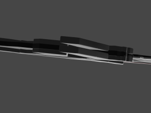 KatanaDragonRedBlak 3D 模型