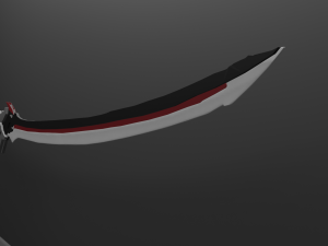 KatanaDragonRedBlak 3D 模型