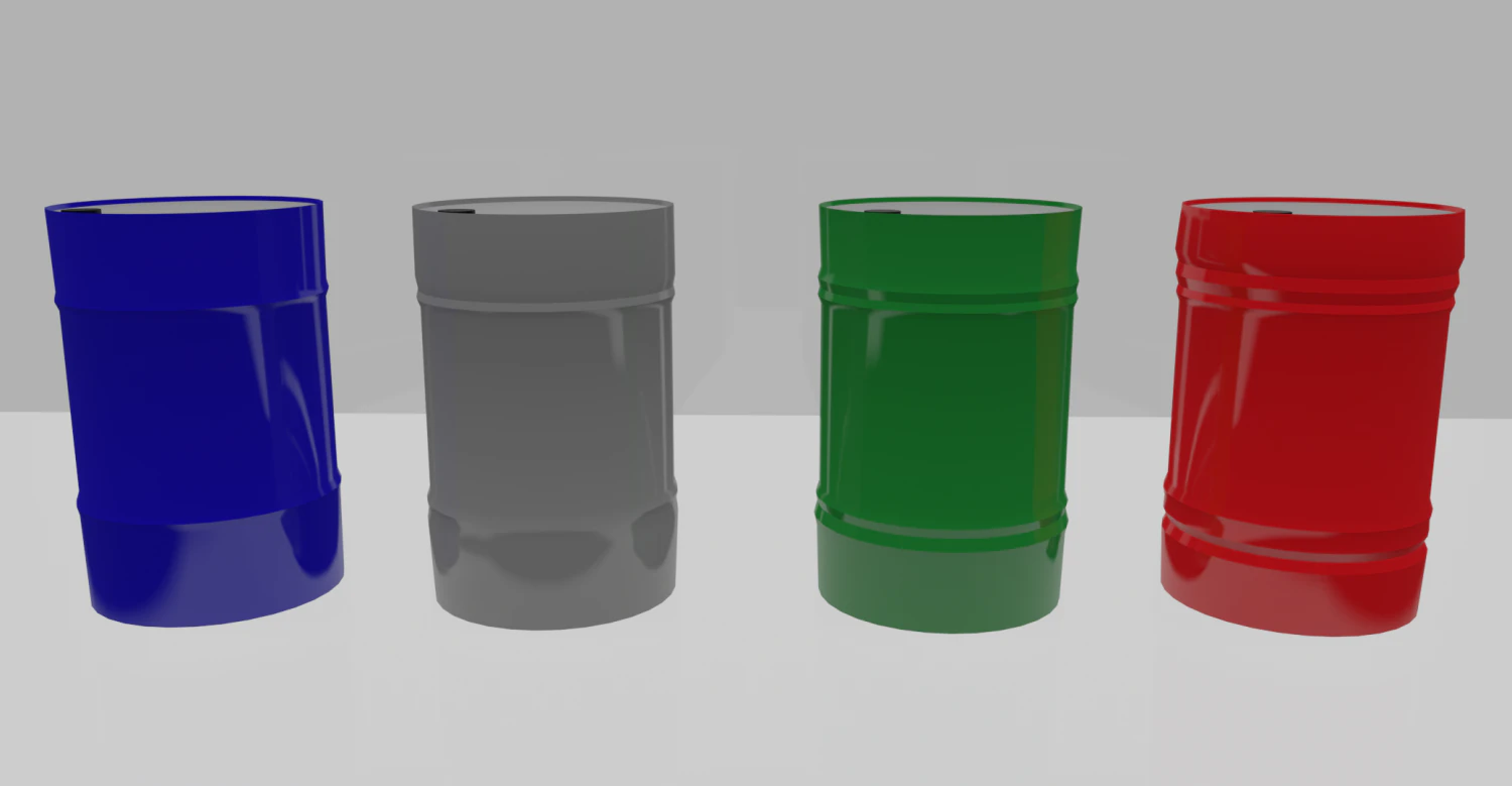 Barell 3D Model .c4d .max .obj .3ds .fbx .stl .blend 