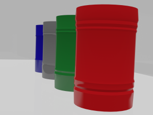 Barell 3D 模型