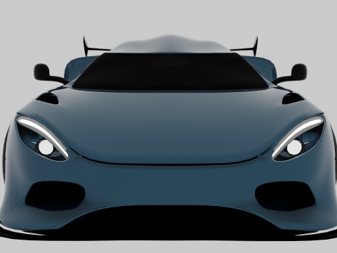 Koenigsegg 3D मॉडल