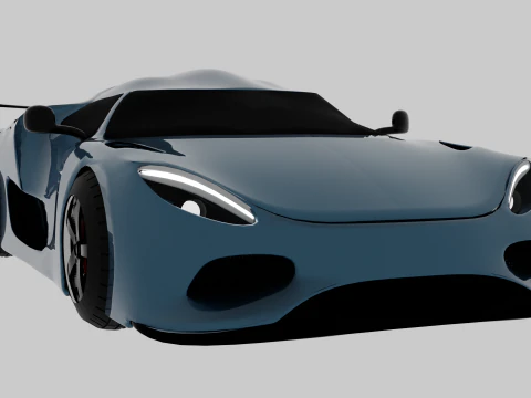 Koenigsegg Modelo 3D