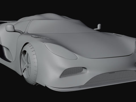 Koenigsegg 3D Модель