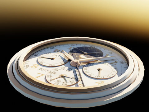 Clock Model 3D