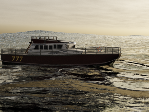 Boat 3D Модель