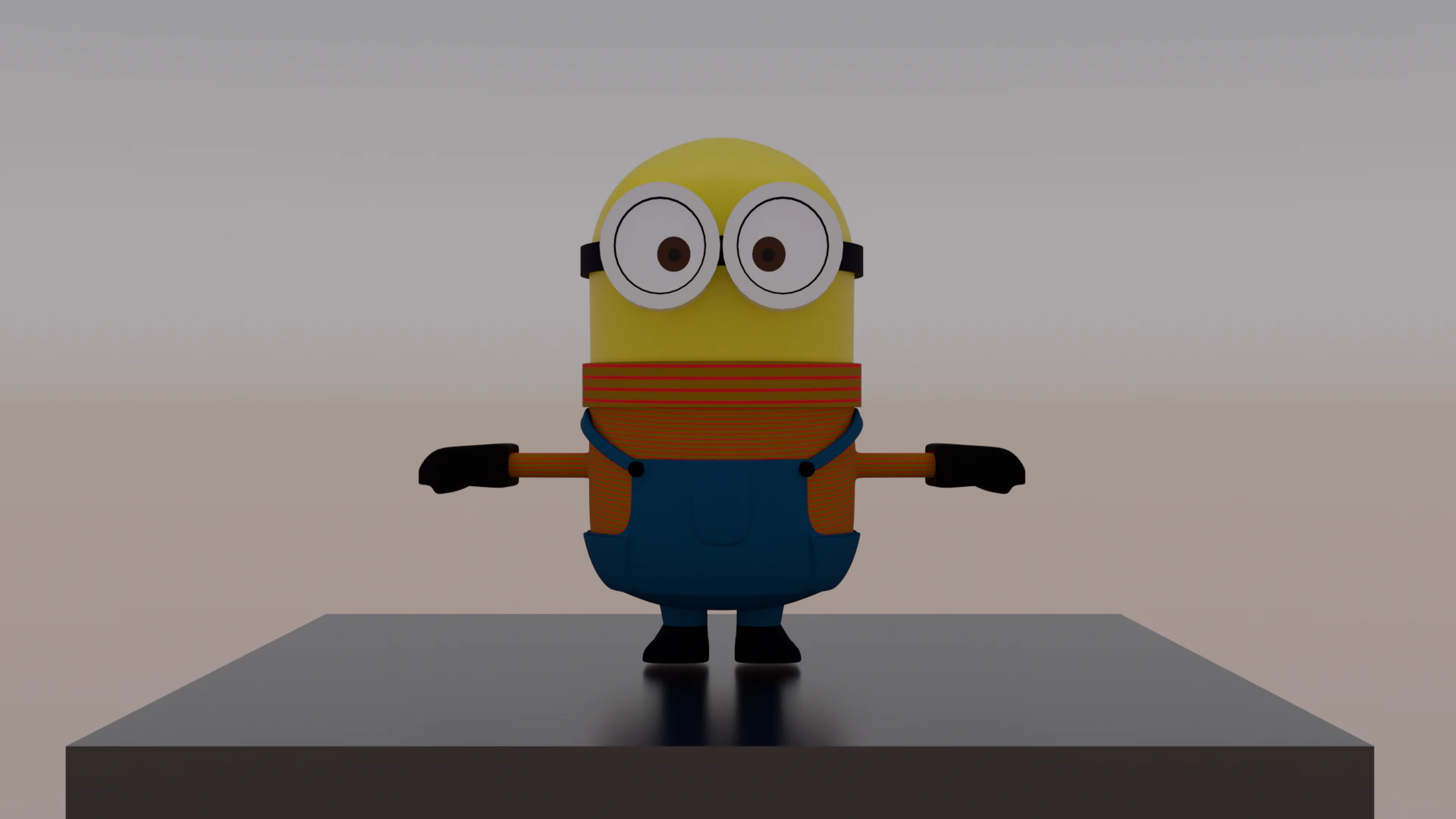 Minion 3D Model .c4d .max .obj .3ds .fbx .stl .blend 