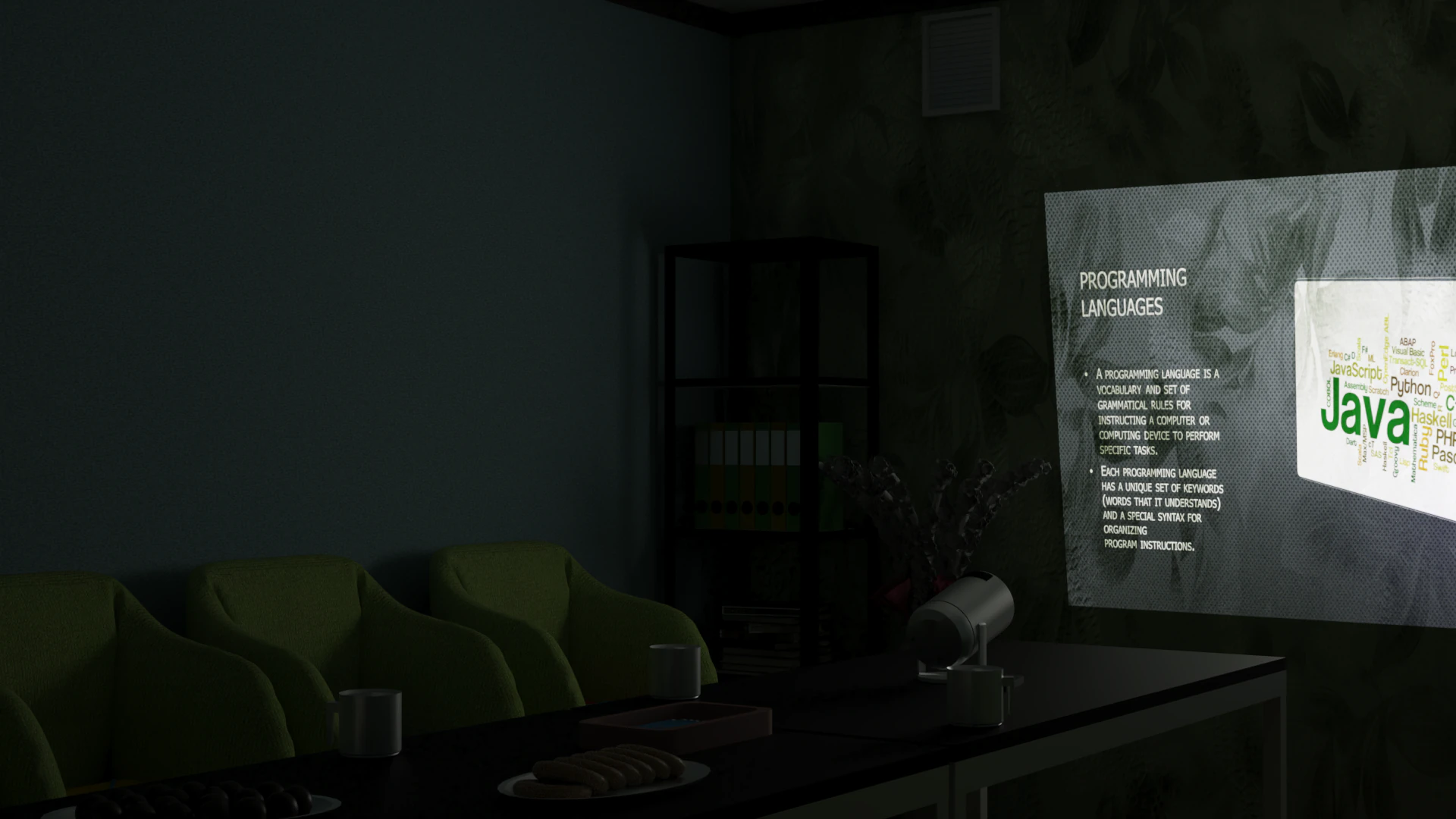 Office furniture 3D Model .c4d .max .obj .3ds .fbx .stl .blend