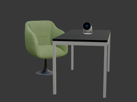 Office furniture 3D Model