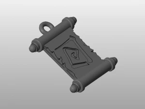 城镇传送卷轴 3D 模型