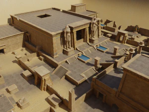 PUBG Mobile - Mapa de Ancient Secret Arise Modelo 3D